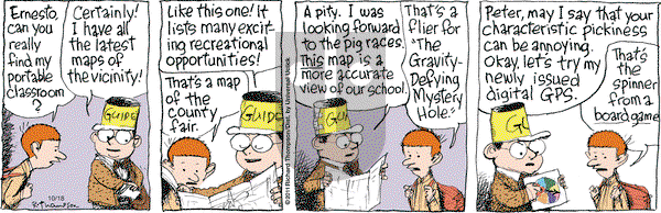 Cul de Sac on Tuesday October 18, 2016 Comic Strip