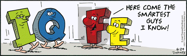 Frank and Ernest on Saturday June 24, 2017 Comic Strip
