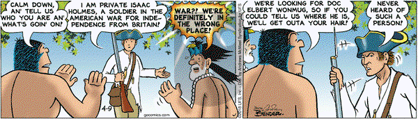Alley Oop on Monday April 9, 2018 Comic Strip