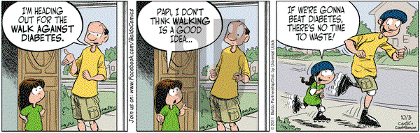 Baldo on Monday October 3, 2011 Comic Strip
