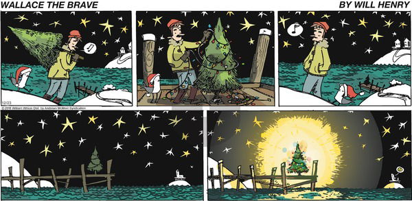 Wallace the Brave on Sunday December 23, 2018 Comic Strip