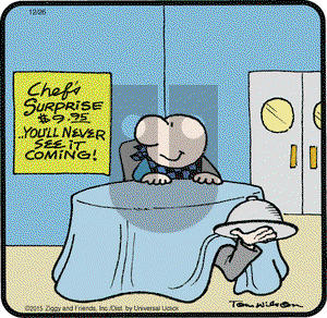 Ziggy on Saturday December 26, 2015 Comic Strip