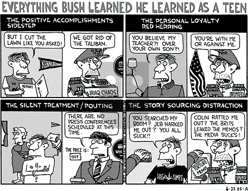 Ted Rall on Thursday June 23, 2005 Comic Strip
