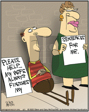 The Flying McCoys on Wednesday April 1, 2020 Comic Strip