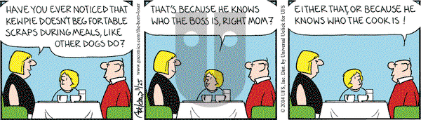 The Born Loser on Tuesday March 25, 2014 Comic Strip