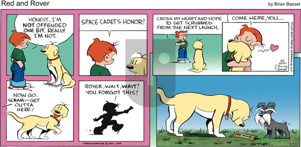 Red and Rover on Sunday February 14, 2021 Comic Strip