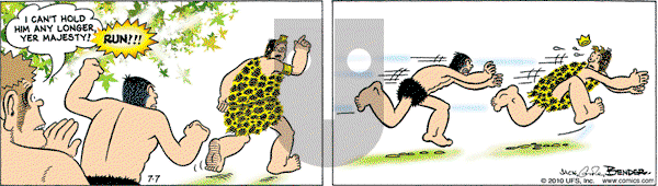 Alley Oop on Wednesday July 7, 2010 Comic Strip