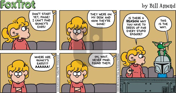 FoxTrot on Sunday November 15, 2020 Comic Strip