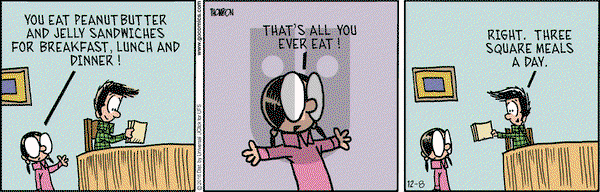 Grand Avenue on Thursday December 8, 2016 Comic Strip
