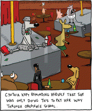 The Argyle Sweater on Monday February 5, 2007 Comic Strip