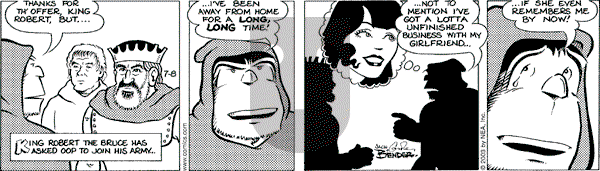 Alley Oop on Tuesday July 8, 2003 Comic Strip