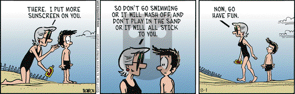 Grand Avenue on Tuesday August 1, 2017 Comic Strip