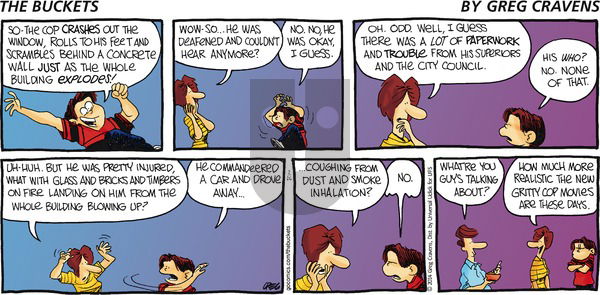 The Buckets on Sunday January 26, 2014 Comic Strip