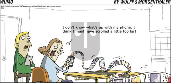 WuMo on Sunday February 26, 2017 Comic Strip