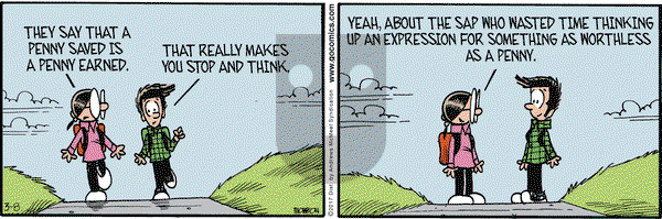 Grand Avenue on Wednesday March 8, 2017 Comic Strip
