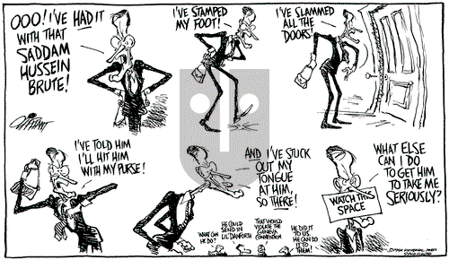 Pat Oliphant on Thursday November 1, 1990 Comic Strip