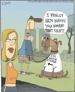 The Flying McCoys - Thursday May 10, 2012 Comic Strip