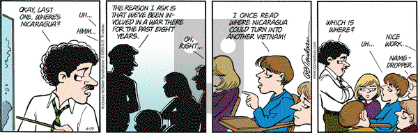 Doonesbury on Saturday April 29, 2017 Comic Strip