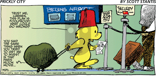 Prickly City on Sunday August 24, 2008 Comic Strip