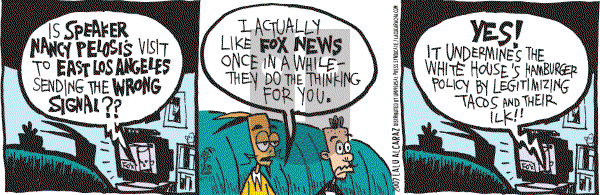 La Cucaracha on Monday April 16, 2007 Comic Strip