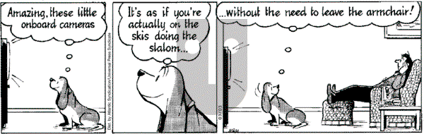 Fred Basset on Saturday March 3, 2007 Comic Strip