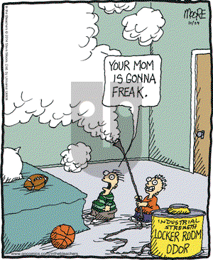 In the Bleachers on Friday October 24, 2014 Comic Strip