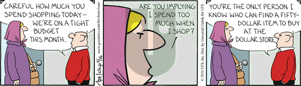 The Born Loser on Tuesday April 26, 2016 Comic Strip