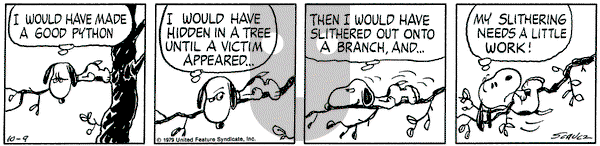 Peanuts on Tuesday October 9, 1979 Comic Strip