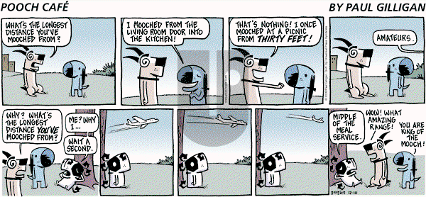 Pooch Cafe on Sunday December 10, 2006 Comic Strip