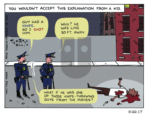 Ted Rall on Friday September 22, 2017 Comic Strip