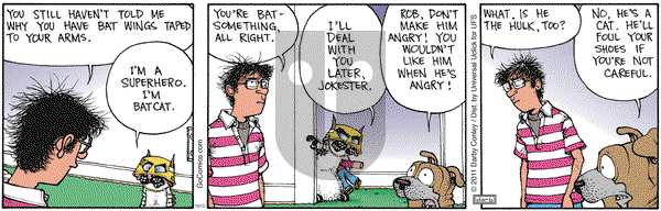 Get Fuzzy on Wednesday October 12, 2011 Comic Strip