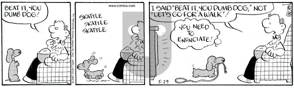 Drabble on Tuesday May 29, 2007 Comic Strip