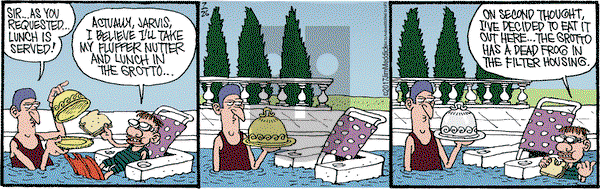Monty on Wednesday July 26, 2017 Comic Strip