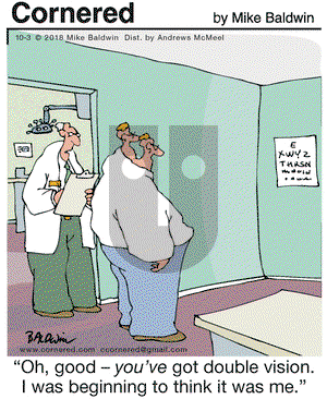 Cornered on Wednesday October 3, 2018 Comic Strip