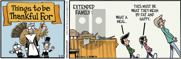 Grand Avenue on Thursday November 22, 2012 Comic Strip