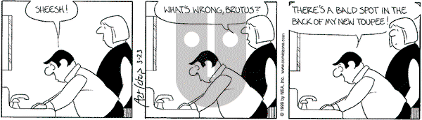 The Born Loser on Tuesday March 23, 1999 Comic Strip