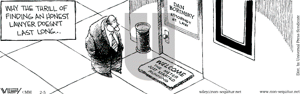 Non Sequitur on Monday May 1, 2000 Comic Strip