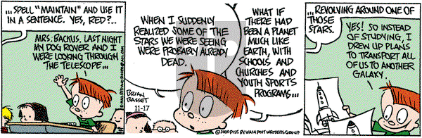 Red and Rover on Friday November 17, 2000 Comic Strip