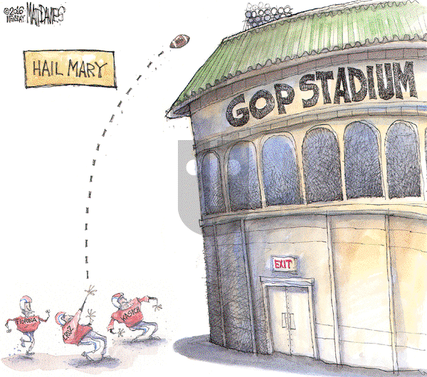 Matt Davies on Thursday April 28, 2016 Comic Strip
