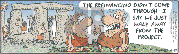Frank and Ernest - Monday April 19, 2010 Comic Strip