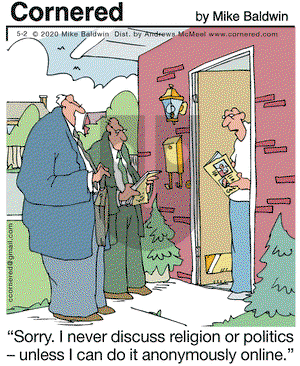 Cornered on Saturday May 2, 2020 Comic Strip