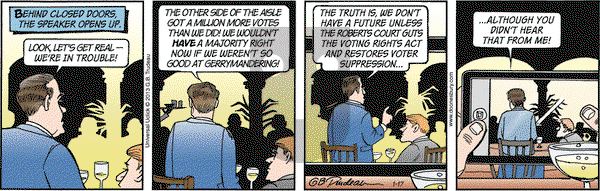 Doonesbury - Thursday January 17, 2013 Comic Strip