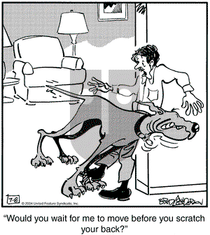 Marmaduke on Monday July 19, 2004 Comic Strip