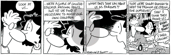 Baby Blues - Wednesday December 11, 1996 Comic Strip