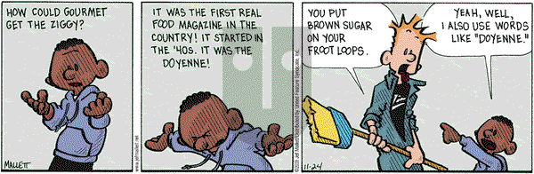 Frazz on Tuesday November 24, 2009 Comic Strip