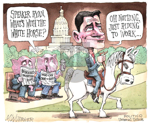 Matt Wuerker on Wednesday January 27, 2016 Comic Strip