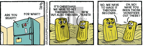 La Cucaracha on Thursday December 25, 2025 Comic Strip