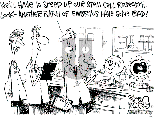 Glenn McCoy on Wednesday July 25, 2001 Comic Strip