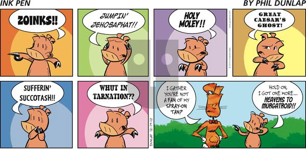 Ink Pen on Sunday December 19, 2010 Comic Strip