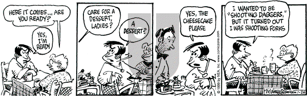 Betty on Tuesday January 26, 1999 Comic Strip